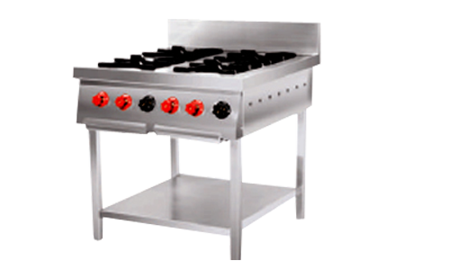 four burner range